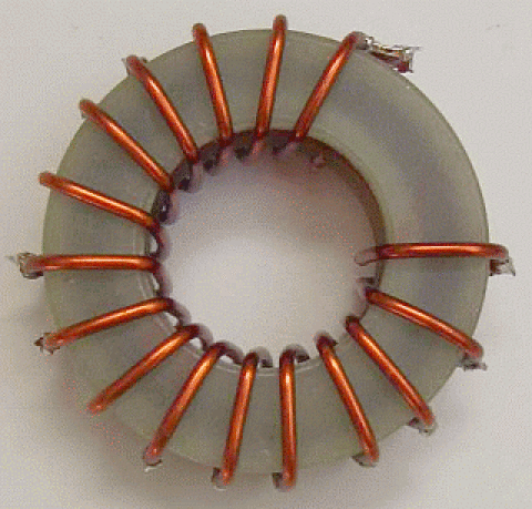 Ferriet ringkern  afwerklaag R 34 N30